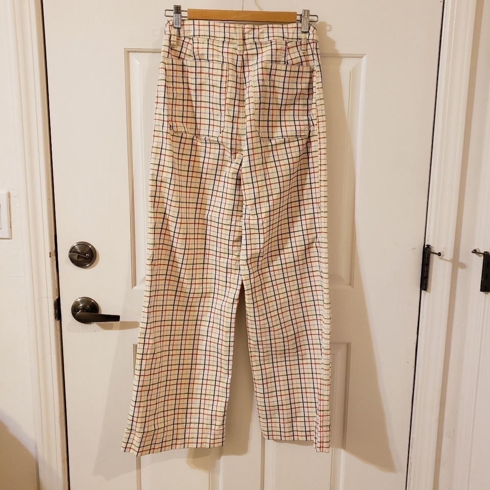 Madewell Emmett Wide-Leg Crop Pants Size 27T - Picture 4 of 9